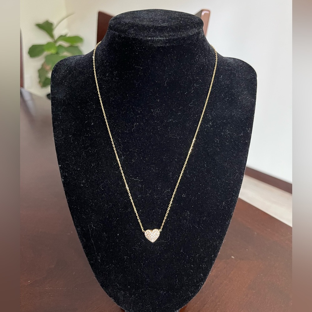 Michael Kors Gold Heart Necklace
